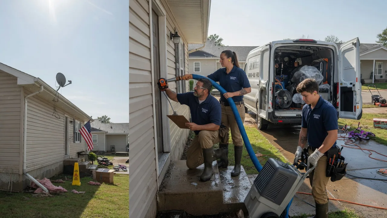 Ceiling Water Damage Restoration in Waterloo, SC near me